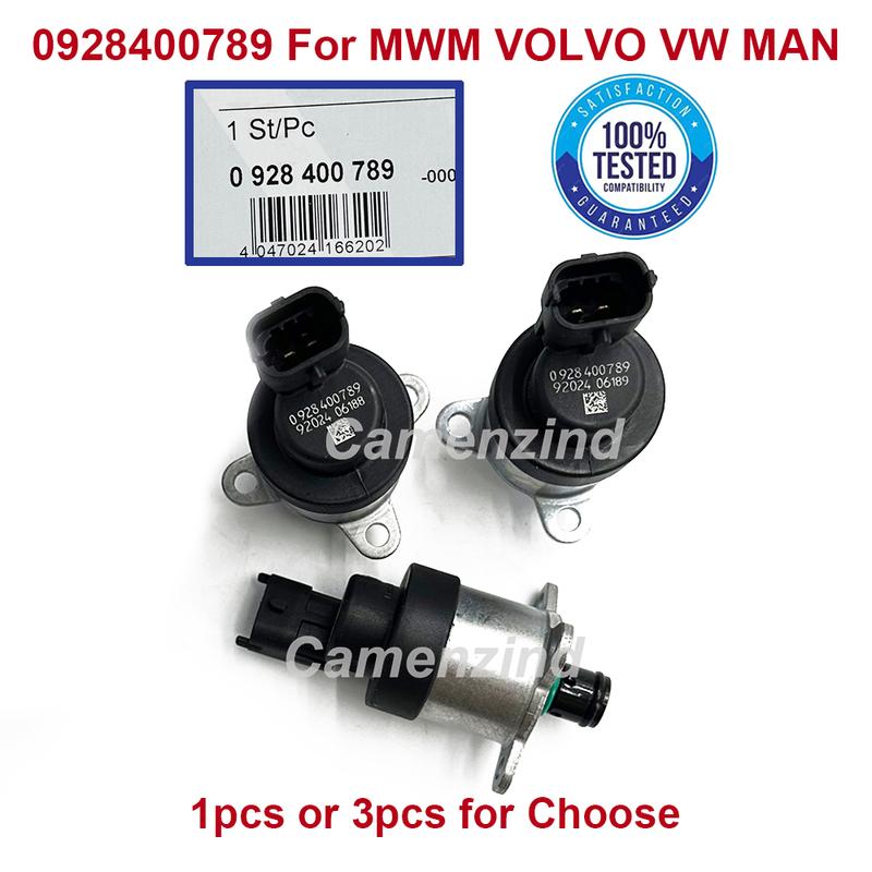1/3Pcs 0928400789 New Fuel Metering Slenoid Valve Fuel Pressure Regulator Diesel Metering Unit For MWM VOLVO VW MAN