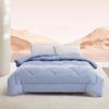 Mercury Home Textiles Квадратное одеяло из волокна 'Синяя мечта' 200x230 см