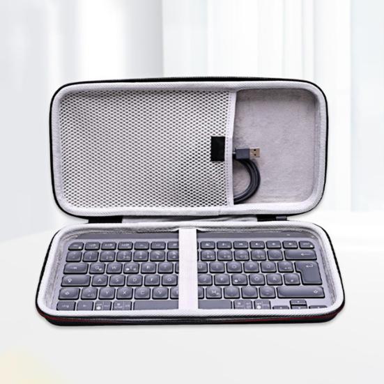 Сумка для хранения клавиатуры для Logitech K380 Ударопрочный Пылезащитный Водостойкий EVA-чехол Защитный чехол для переноски беспроводных клавиатур