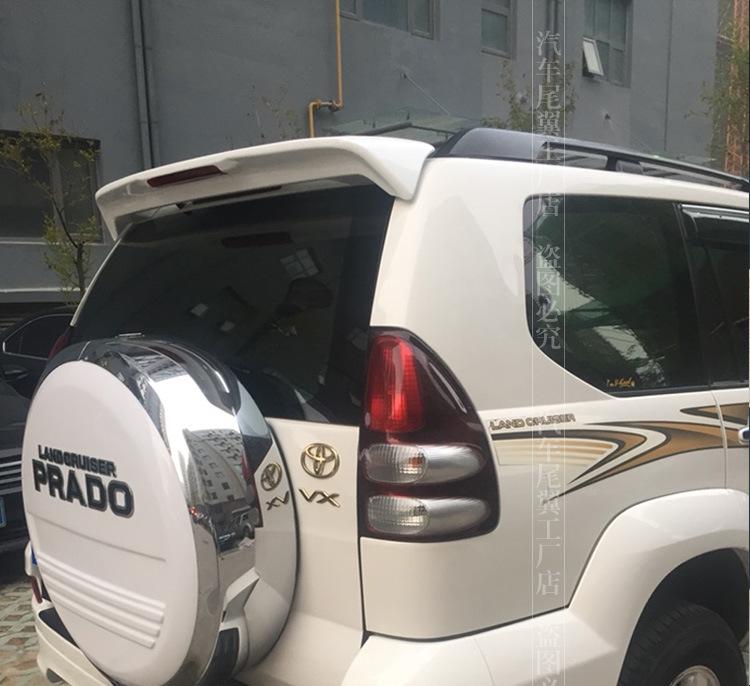 Задний спойлер Toyota Prado FJ120 для моделей 2003-2009 гг. - Спойлер на крышу для версий 2700 и 4000.