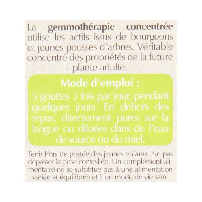 Herbalgem Complexe De Gemmothérapie Midogem Confort Circulation Cérébrale Bio 30ml