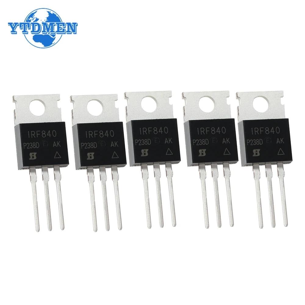 5 шт. MOSFET-транзистор IRF630 IRF640 IRF730 IRF740 IRF830 IRF840 TO-220, комплект транзисторов, электронный компонент