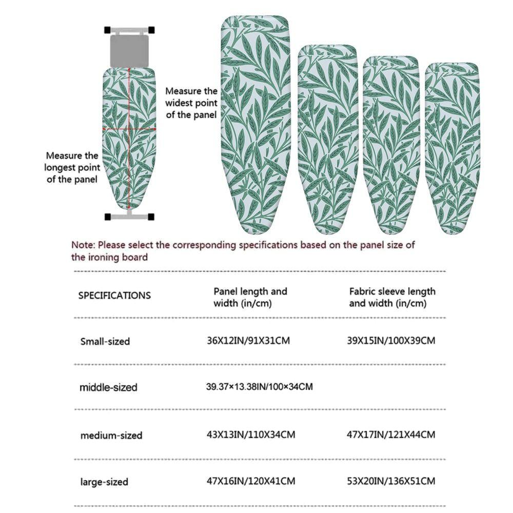 1 шт. с эластичным краем, чехол для гладильной доски, устойчивый к пятнам гладильный чехол для гладильного стола