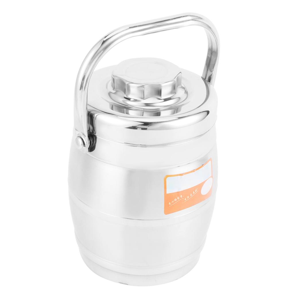 Изолированный ланч-бокс с двойным вакуумным слоем из нержавеющей стали, изоляция, студенческий/взрослый бенто-бокс(2,0 л )