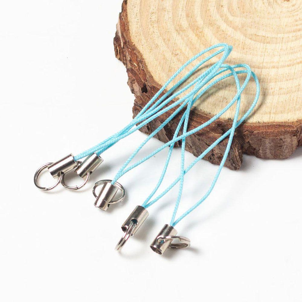 Lanyard Strap Strings Threads Cords Mobile Phone Pendant Jewelry Making Key Chain Jewelry Key Ring