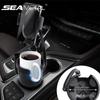 SEAMETAL Universal Car Cup Holder Phone Mount 360 Degree Rotating Adjustable Long Gooseneck Phone Holder Car Accessories