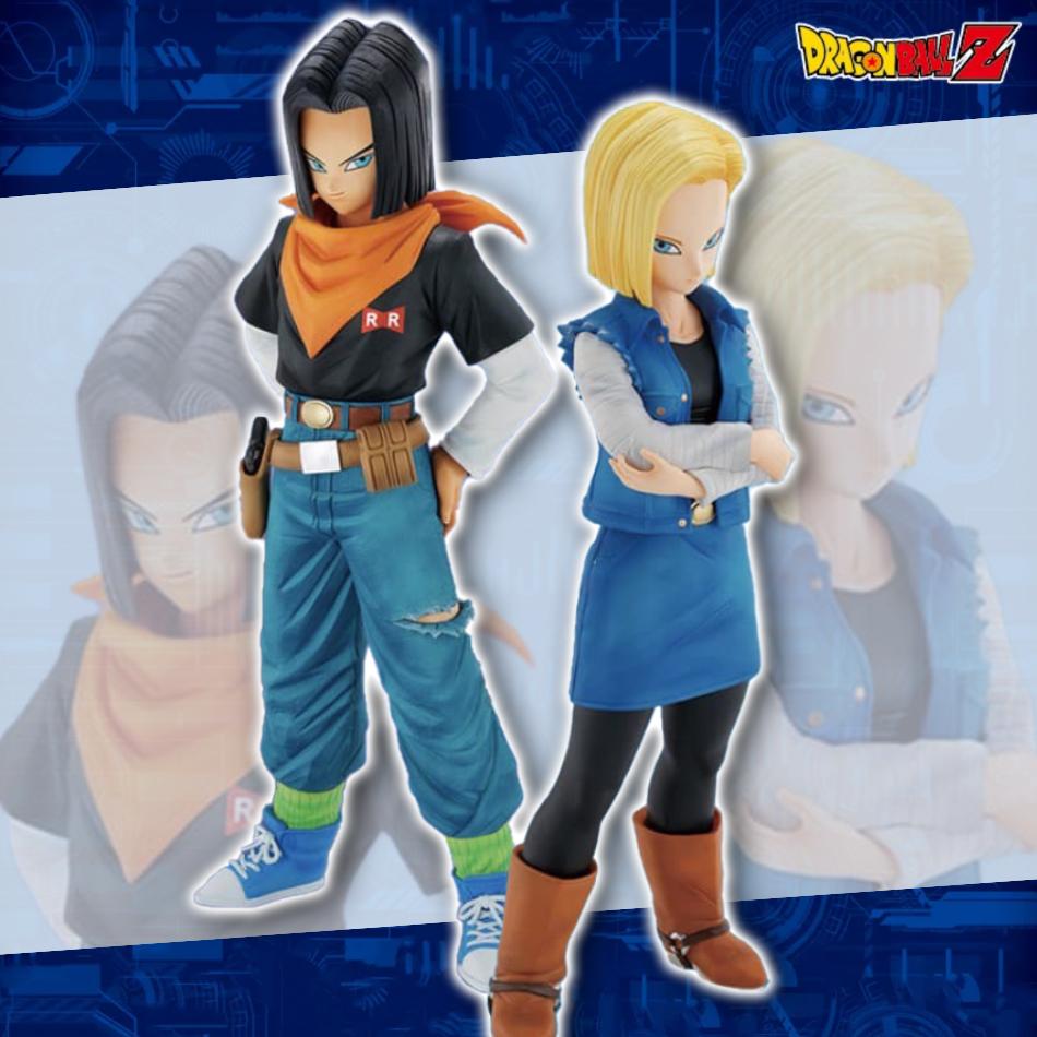 Аниме Dragon Ball Z Фигурка Андроид 17 18 Андроид 18 ПВХ Фигурки Действия Коллекция Украшения Модель Игрушки Детский Рождественский Подарок