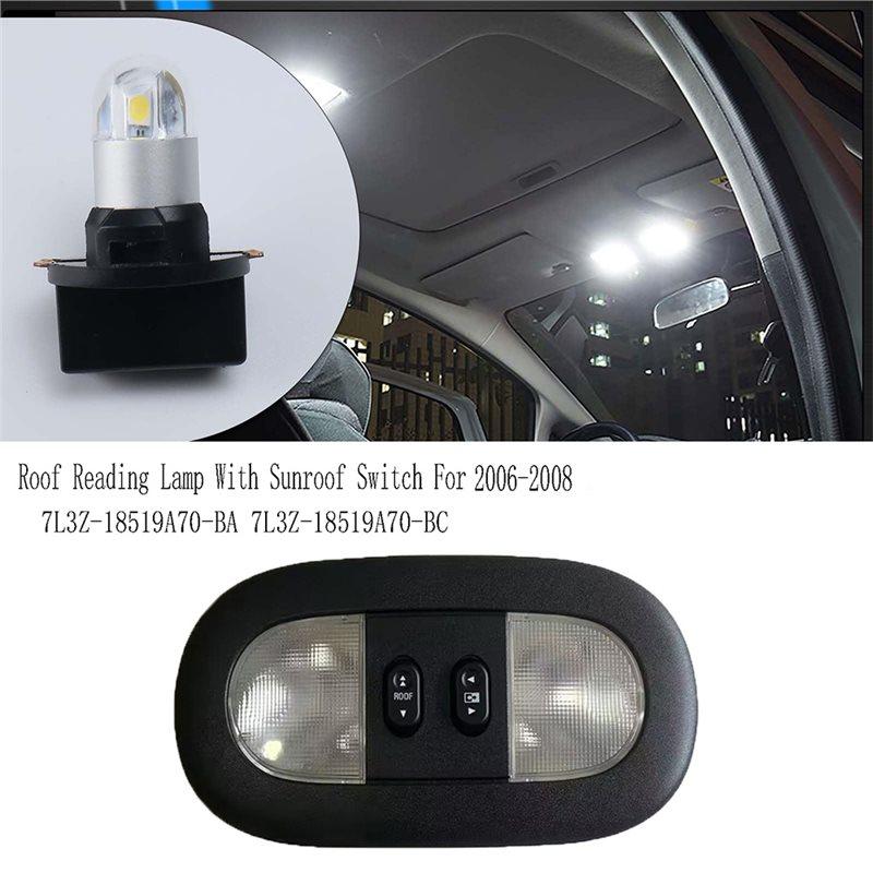 Потолочный плафон для чтения с переключателем люка для Ford F150 Lincoln Mark LT 2006-2008 7L3Z-18519A70-BA 7L3Z-18519A70-BC