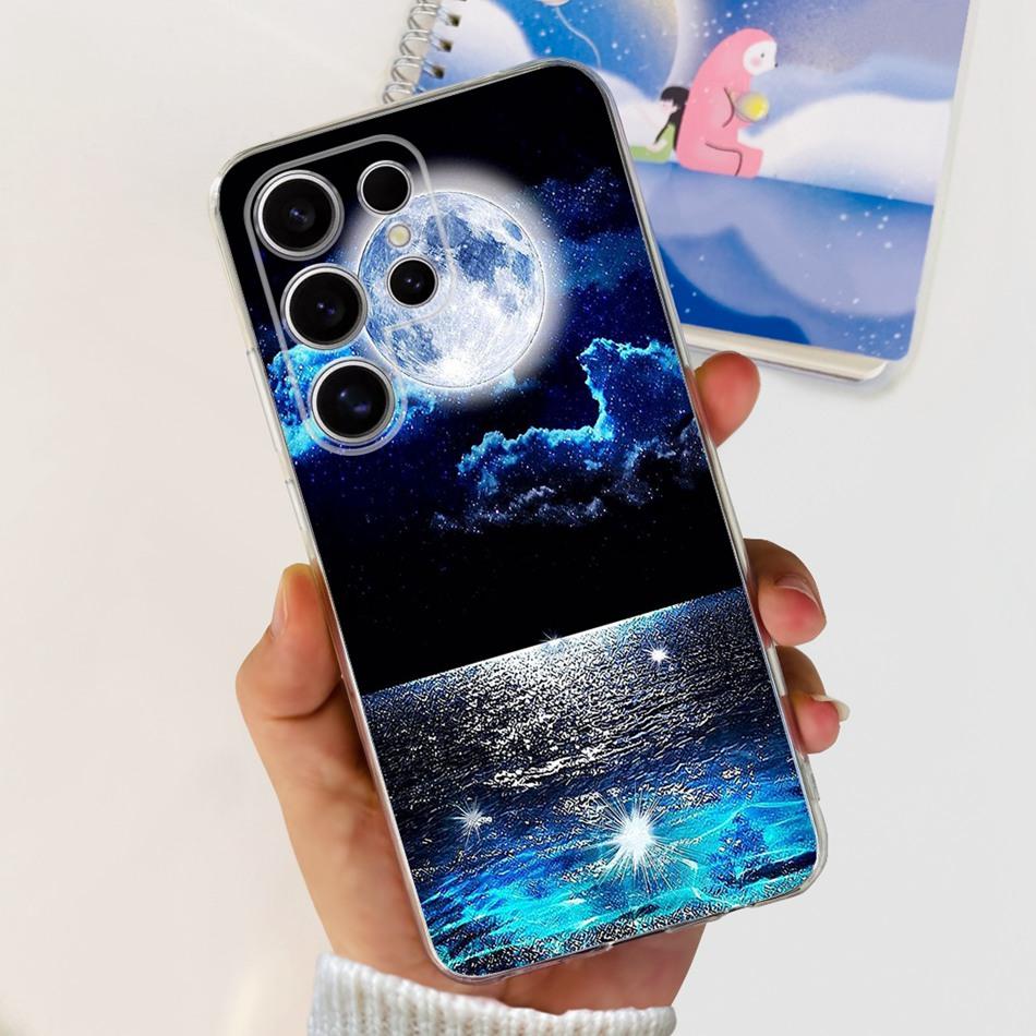 For Samsung Galaxy S24 Ultra S24 Plus (S24+) S24 5G Phone Case Samsung S24Plus S24Ultra Fashion Cool Pattern Soft Silicone Cases