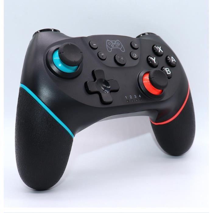 Беспроводной контроллер для Nintendo Switch — OHP — F-5 — Bluetooth — Вибрация — Синий красный