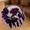 1pc dreamcatcher roses Automatic Open/Close Umbrella Compact Folding Umbrella with 8-Rib Shaft for Women/Men, Elegant Birthday1251S