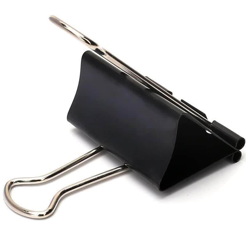 Deli 50mm Black Metal Binder Clips