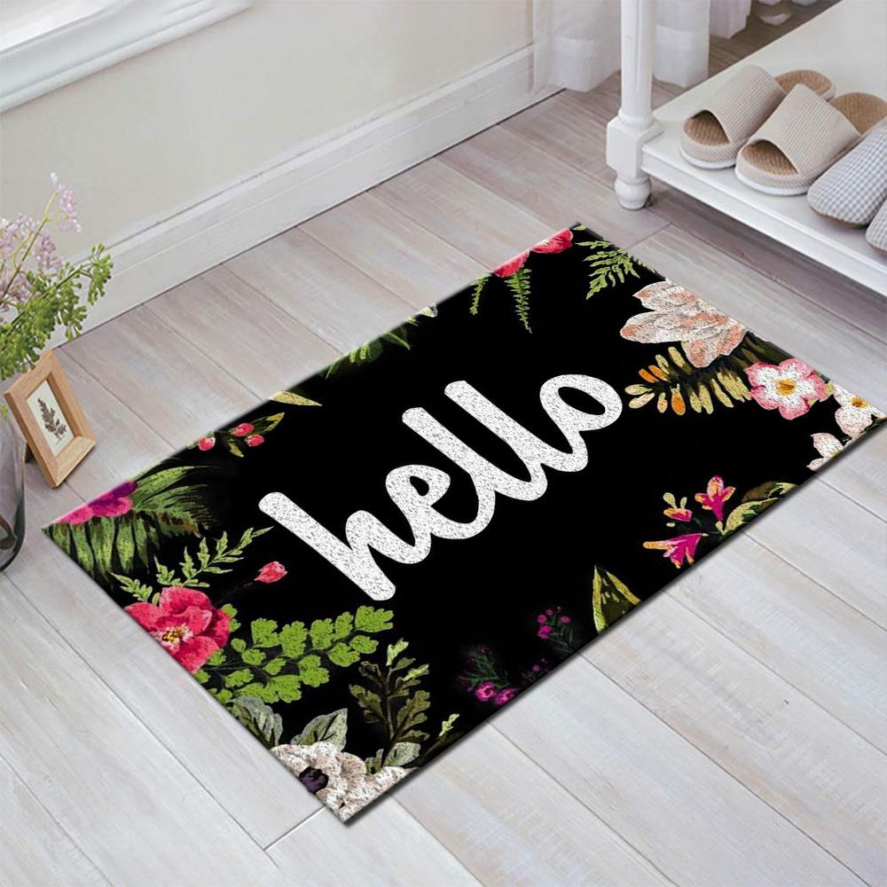 Fresh Home Can Be Cut Pvc Door Mat Non-Slip Spinneret Floor Mat Plastic Dust Carpet Diy