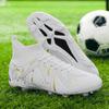 Детские футбольные бутсы для детей 33-46 лет, высококачественные носки с искусственным газоном, уличные мужские спортивные футбольные бутсы с длинными ногтями