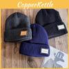 Winter Knit Hat For Men And Women Fleece Lined Beanie With Design For Cold Weather