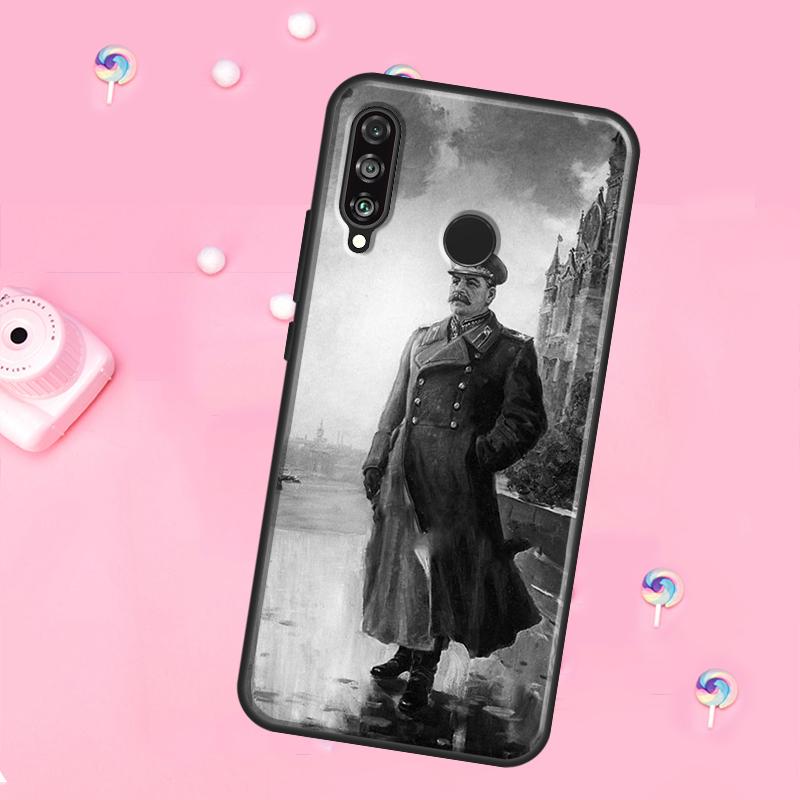 Russian Commander Stalin For Huawei Nova 12i 7i 8i 11i 12s Y73 Y70 Y90 Y60 Y72 Y61 Y91 9 10 SE P30 Pro P40 Lite Case