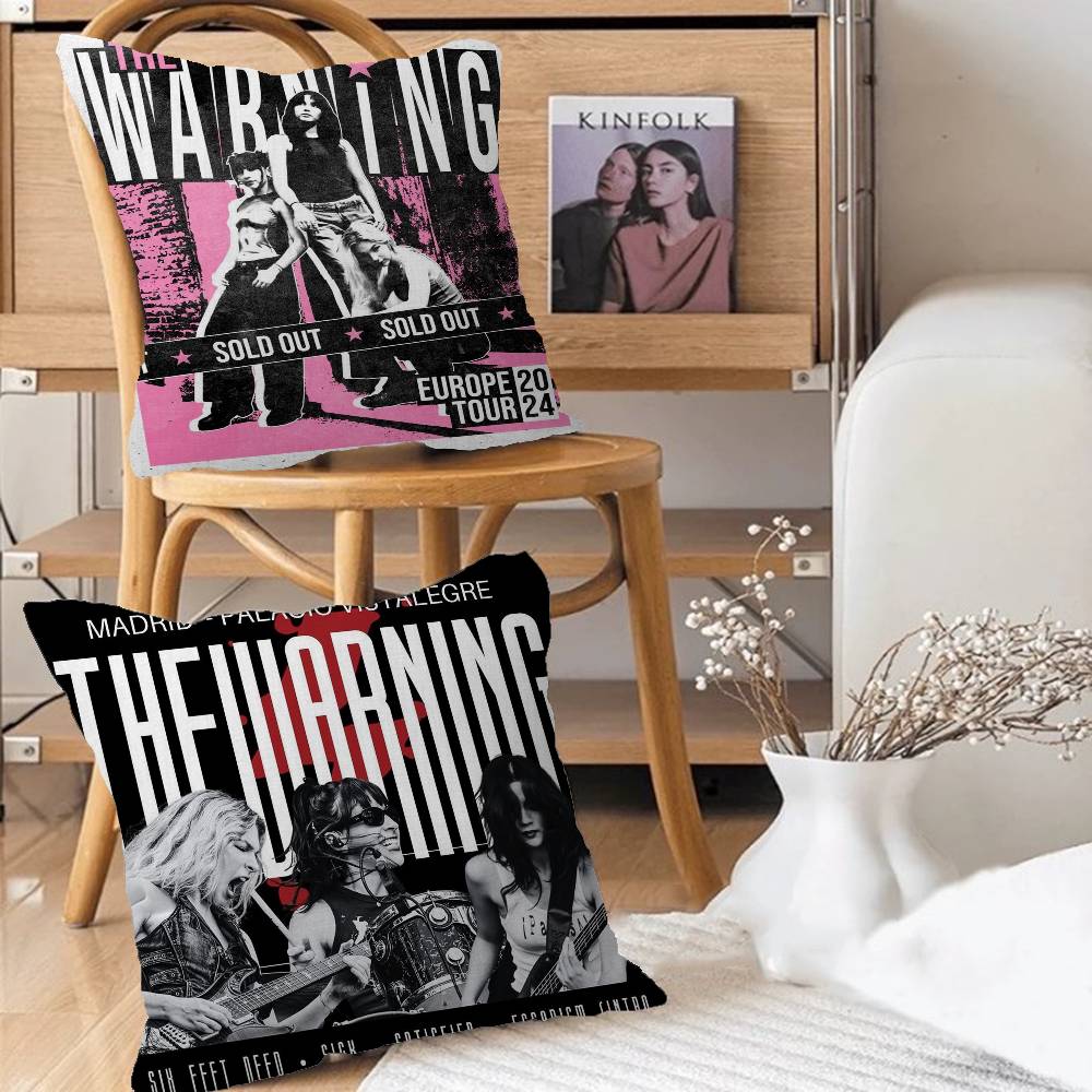 Rock Band The W-Warning Cushion Cover Polyester Sofa Cushions Decorative Throw Pillows Home Decoration Pillowcover