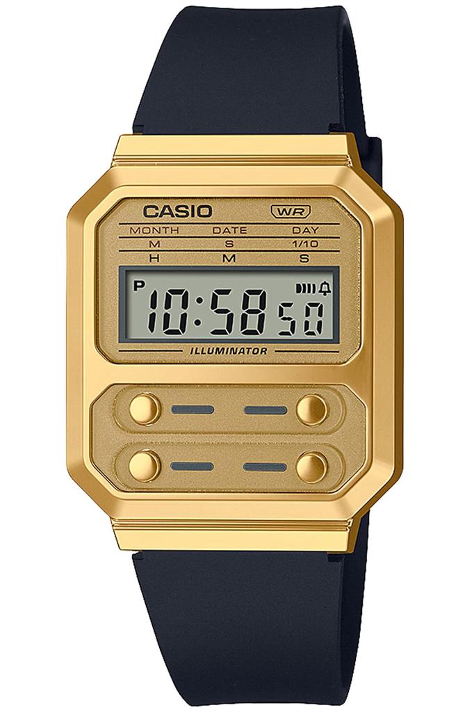 Casio Standard Watch Unisex Black A100WEFG-9AJF