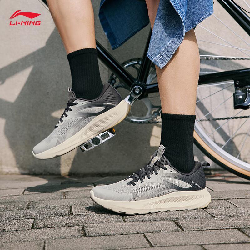 Li-Ning Мужские повседневные дышащие сетчатые спортивные туфли YunYi
