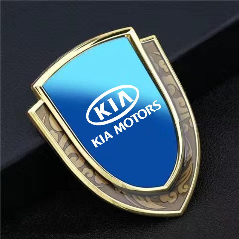 2026 Горячая Наклейка на Автомобиль 3D Металлическая Наклейка-Значок на Крыло Автомобиля Логотип Наклейка для KIA sportage ceed sorento cerato optima picanto rio soul k