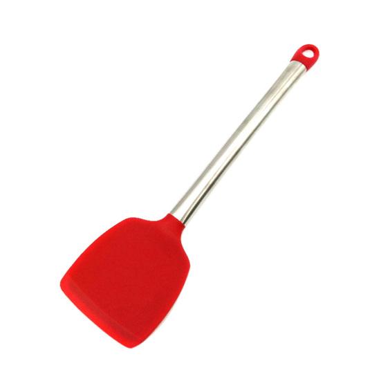 Силиконовая антипригарная лопатка, совок для супа, дуршлаг, скребок, кухонный инструмент, распродажа, товары