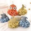 Милая мультяшная морская животная детская губка для ванны сетчатый шар для ванны отшелушивающая губка для тела взрослый душ ванна аксессуар для ванной комнаты