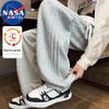 NASA MARVEL Men's Winter Straight-Leg Casual Sweatpants