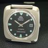USED VINTAGE ORIENT AUTOMATIC 46961 JAPAN MENS BLACK COLOR DIAL WATCH A702246-5 R123-a702246