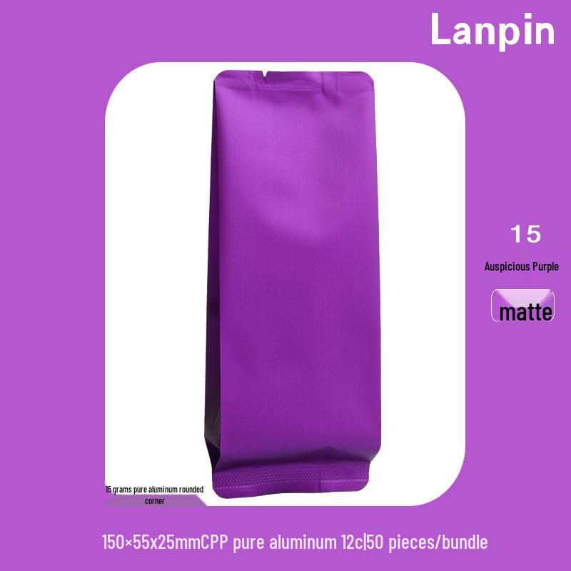 Премиальный алюминиевый фольгированный чайный пакетик для Яньча, черного чая, зеленого чая, корицы, Да Хун Пао