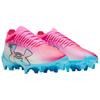 Under Armour Блу Про Дышащие Футбольные Шиповки Мужские Розово-Белые 6006206-694