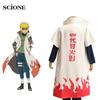 Namikaze Minato Cosplay From Cartoon Costumes 4th Hokage Cloak Uzumaki Cartoon Cape Cosplay Costume Outfit