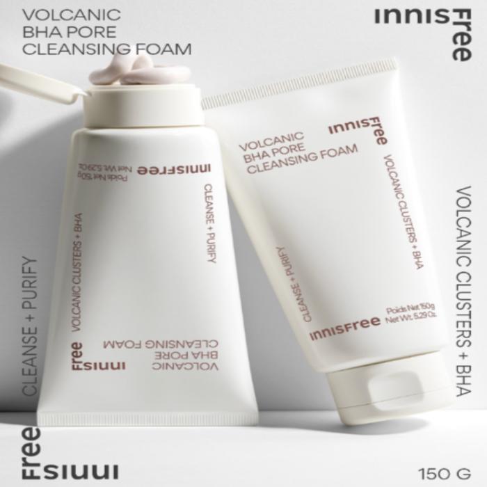 Innisfree Вулканическая пена для очищения пор BHA