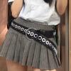 Ретро металлический ремень с двумя зубцами и перфорированным узором для уличного стиля