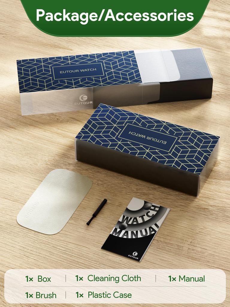 Деревянные магнитные часы Магнитные стальные шариковые часы Унисекс Металлические часы с бревном Модные спортивные кварцевые часы [EUTOUR] Мужские