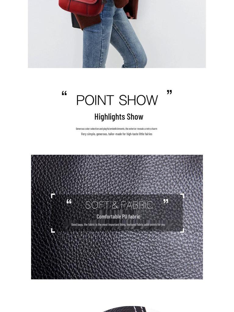 Женская осенне-зимняя сумка кроссбоди круглой формы в корейском стиле 2025