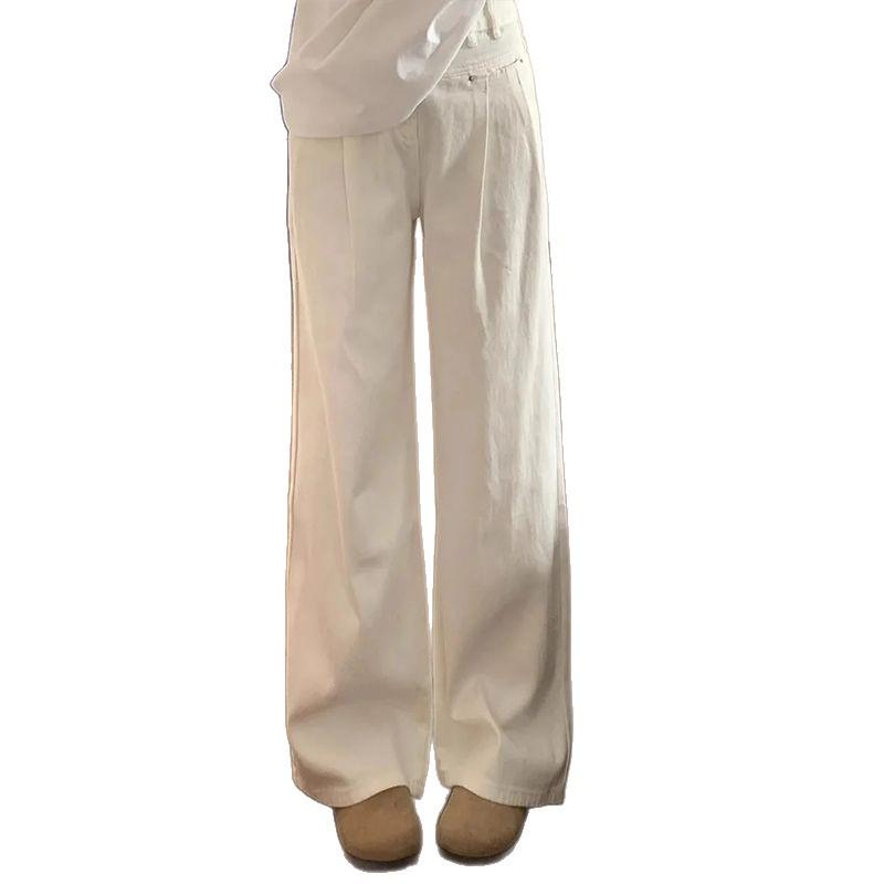 Джинсы Off-White в стиле ретро с широкими штанинами для женщин - Осень 2025