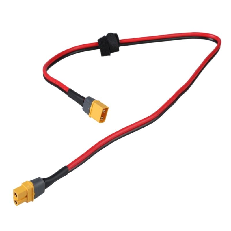 Portable XT60 Battery Charging Cable XT60 Male to Female Connectors Extension Adapter Cord for Remote Battery Drones