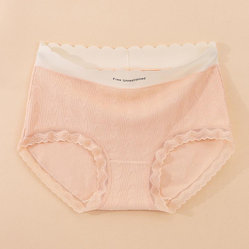 Women's Underwear Cotton High Quality Girls Briefs 5A Antibacterial Crotch Breathable Mid-high Waist Cotton Panties