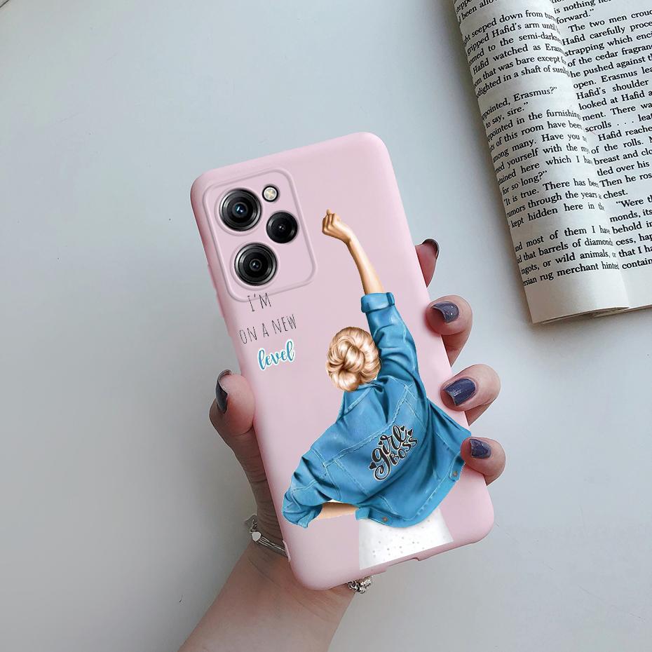 Poco X5 Pro Case For Xiaomi Poco Pocco Poko X5 X 5 PocoX5 X5 Pro 5G Phone Case Cute Love Heart Silicone Soft Cover Funda Bumper