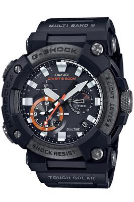 Часы Casio FROGMAN с Bluetooth, радиоуправляемым солнечным питанием, структурой Carbon Core Guard, GWF-A1000XC-1AJF, мужские, черные