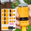 10pcs Hose Quick Connectors Set 1/4 Inch Faucet Adapter for Garden Irrigation Threaded Water Tap Connector Tool