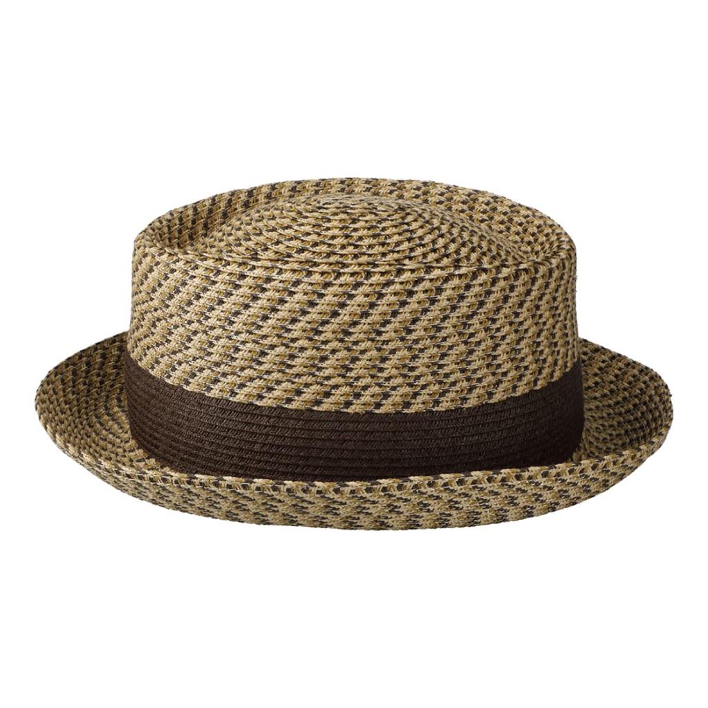 Базовая шляпа-пирожок с мозаичным плетением квенч, Натуральный, Один размер подходит всем и шляпа с номером, Большая, Душная, Узор, Материалы, Антибактериальный, Дезодорирующий, Все,
