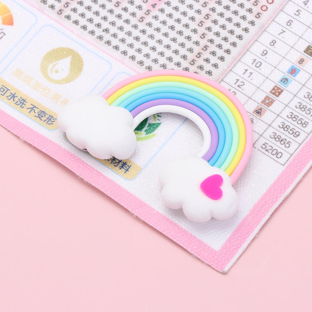 Пергаментная вышивка крестом Радуга держатель Алмазная живопись аксессуары Магнитная обложка Minders