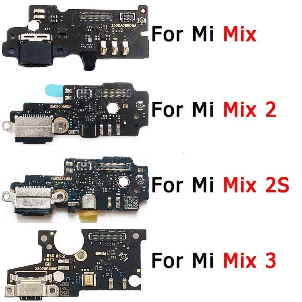 Оригинальная зарядная плата для Xiaomi Mi Mix 3 2S 2 Mix3 Mix2S Mix2, порт зарядки, док-станция, ленточное гнездо, USB-разъем, запасные части