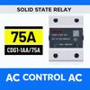 Delixi solid state relay SSR single-phase DC control AC 10A25A40A60A80A CDG11DA120A Relays 5
