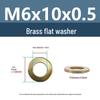 Yigu Durable Brass Flat Washers: M2-M12 Screws