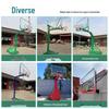 Jian Li Guan Outdoor Mobile Basketball Hoop