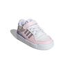 adidas Оригинальные кроссовки Originals Forum Low El Casual с низким верхом для ходьбы, детская обувь, розовый, белый, GY8200