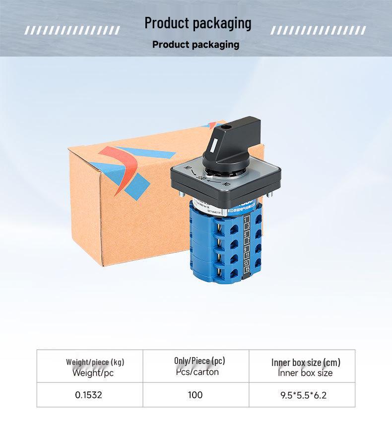 Zhuochao SZW26-20/B404.4 ON-OFF-ON 3-Position 4-Terminal Self-Resetting Switch