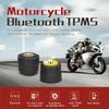 Система контроля давления в шинах мотоцикла TPMS Bluetooth 2 шт. внешних датчиков